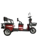 MYTS 3 Wheel Electric Tricycle  48v Red