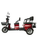 MYTS 3 Wheel Electric Tricycle  48v Red