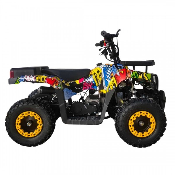 MYTS Cyclone 36v Electric ATV Kids Quad Bike Yellow