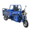 MYTS Hydraulic Cargo 1.6 Mtr Tuk Tuk Electric 3 Wheels Off Road Scooter Trolley Blue