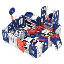 Myts Toddler Adventure Hub Multi Activity Playpen n Playhouse Blue