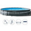 Intex 732x132cm Ultra Xtr Frame Above Ground Round Pool 