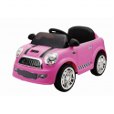 Electric Ride On car Hatchback Cooper 6v For kids Pink