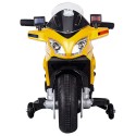 Ride On Dash Bike With Siren Light  Yellow