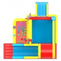 Myts Rocket design Inflatable Bounce Slide Water Park Bouncy Castle House 