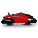 MYTS Led Light 12V Polizia Powered Ride On Car - Red