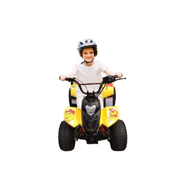 Myts 80cc ATV Quad Power Fully Automatic Yellow