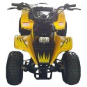 Myts Meta 125 CC Off Road ATV Quad Bike Yellow