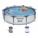 Bestway 10' x 30"/3.05m x 76cm Steel Pro Frame Pool Set