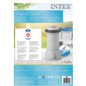 Intex 530 GPH 220-240 V Cartridge Pump Pool Filter - Grey, Medium