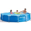 Intex 366X76 cm Pool Round Metal Frame Set 12ft 