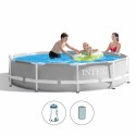 Intex 305 X 76cm Prism Frame Above Ground Pool Round 