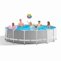 Intex 457x122cm Prism Frame Above Ground Pool Round 