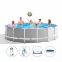 Intex 457x122cm Prism Frame Above Ground Pool Round 