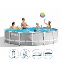 Intex Prism Frame Round Above Ground Pool 427x107cm 