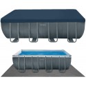 Intex 5.49 X 2.74 X 1.32 MTR Ultra XTR Frame Pool (With Filter, Pump, Cover, Ladder)