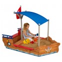 KidKraft - Pirate Sandboat - Brown