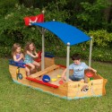 KidKraft - Pirate Sandboat - Brown