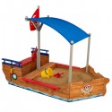 KidKraft - Pirate Sandboat - Brown