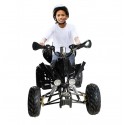 Myts 125cc Quad ATV Bike With Reverse For Kids - Black