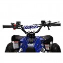 Myts  125cc Quad ATV Bike With Reverse For Kids - Blue