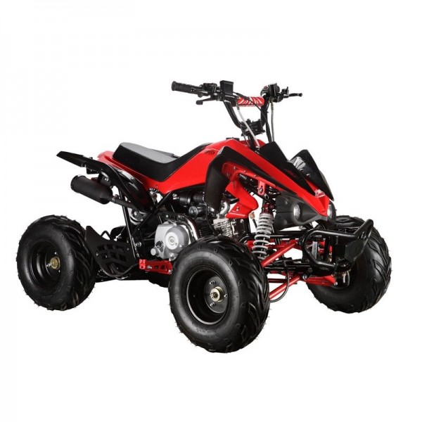 Myts 125cc Quad ATV Bike With Reverse For Kids - Red