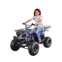 150cc Quad ATV Bike With Reverse For Kids - Blue