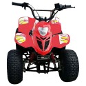 Kids Pro 80cc Fully Automatic Atv Quad Bike - Red