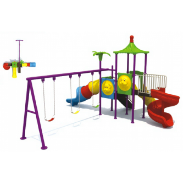 Myts Sunshine 3 slides and Swings Combo