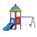 Myts Mini Playground with 2 slides and 3 swings