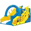 Myts Inflatable Marine Park Tall Bouncy Castle Double Slide