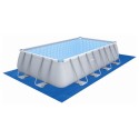 Bestway 16' x 9' x 48"/4.88m x 2.74m x 1.22m Power Steel Rectangular Frame Pool Set