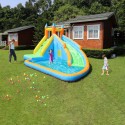 Myts Inflatable Bounce House Jumping Castle W/ Water Slide