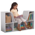 Kidkraft - Bookcase W/ Reading Nook - White