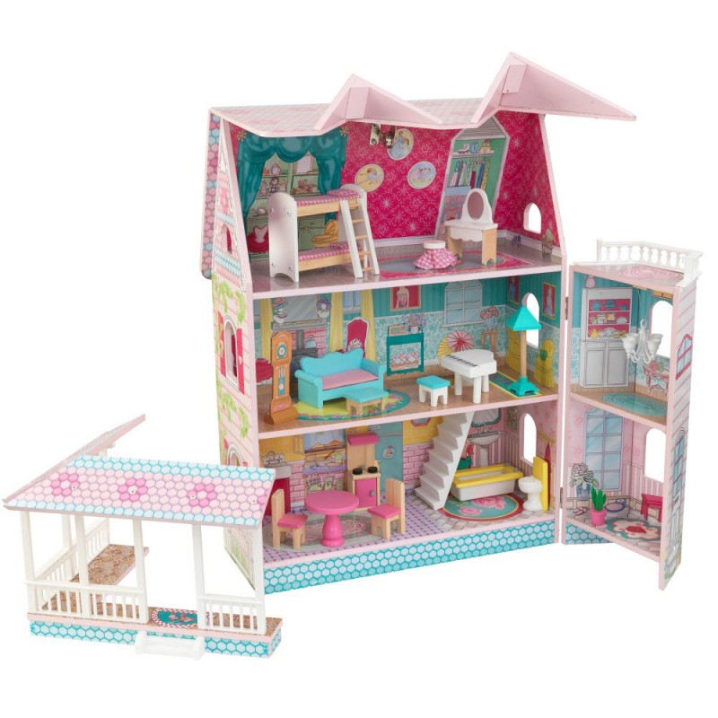 Buy KidKraft - Abbey Manor Dollhouse online for Kids