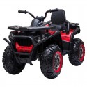 MYTS 12V Predator ATV 4X4 Premium Quad Bike - Red