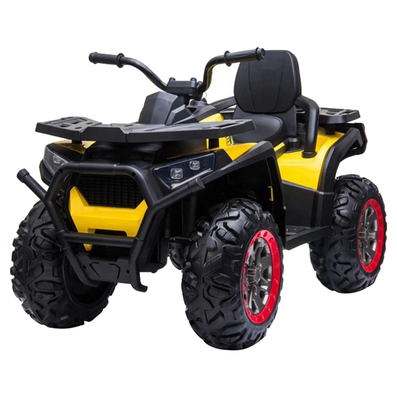 Buy MYTS 12V Predator ATV 4X4 Premium Quad Bike - Yellow online for Kids