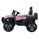 MYTS 12V Rechargeable Mirage Jeep SUV - Pink