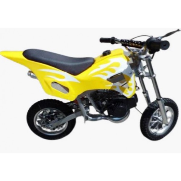 MYTS Cross MINI 49 CC Automatic Dirt Bike YELLOW