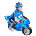 MYTS Mini Pocket Ninja Dirt Bike for kids Blue