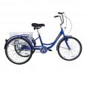 Classic Adult Tricycle 24-inch - Blue