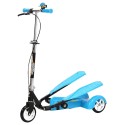 Myts 3 Wheels Wings Scissor Scooter W/ Bell & Handbrake