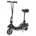 MYTS Foldable 24 V Escooter With Seat - Black