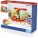 Bestway Fisher-Price Helicopter Pit, Inflatable Kids Centre with Multi-Coloured Play Balls