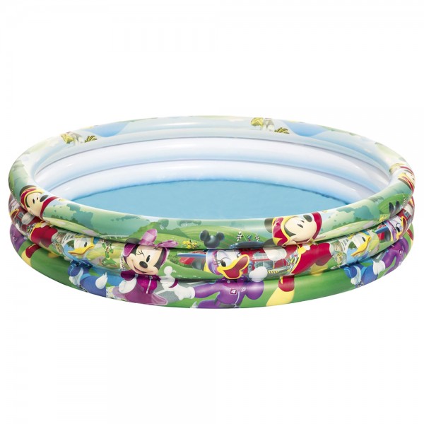 Bestway Mickey Pool 3 Ring Multi Color 