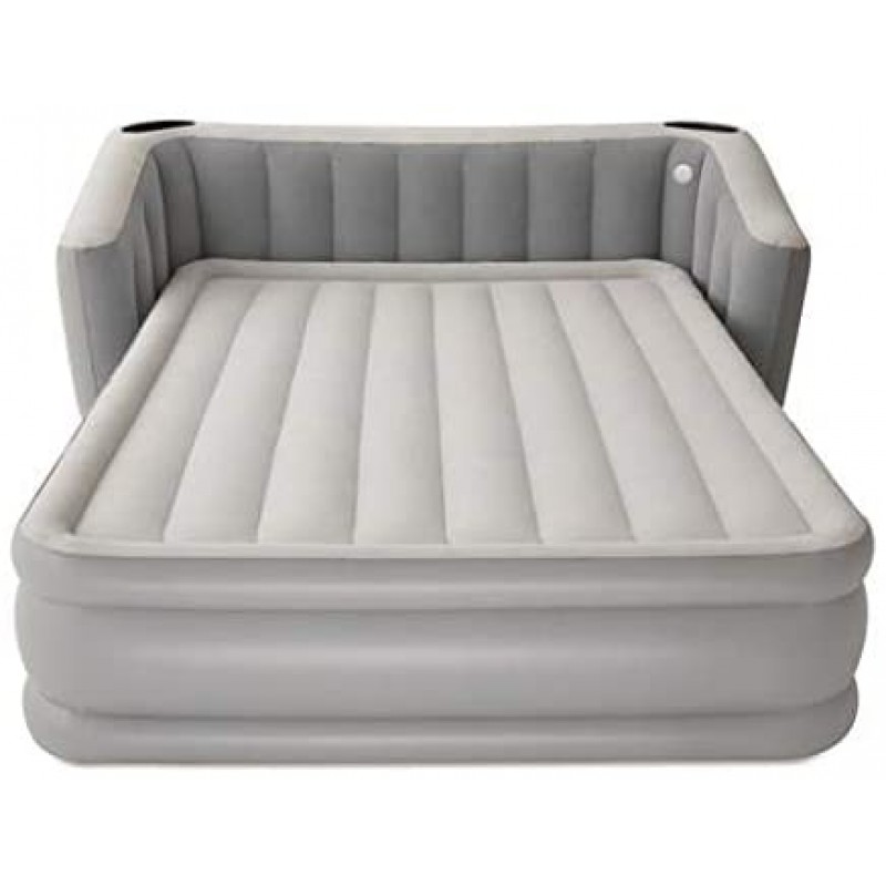 Buy Bestway Tritech Fullsleep Wingback Airbed Queen Headboard Built-in ...