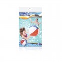 Bestway Inflatable Panel Beach Ball, Ideal for Beach/Pool Use, Multiple Sizes, White, 20 Inch