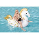 Bestway Luxury Pegasus Pool Float - White and Gold