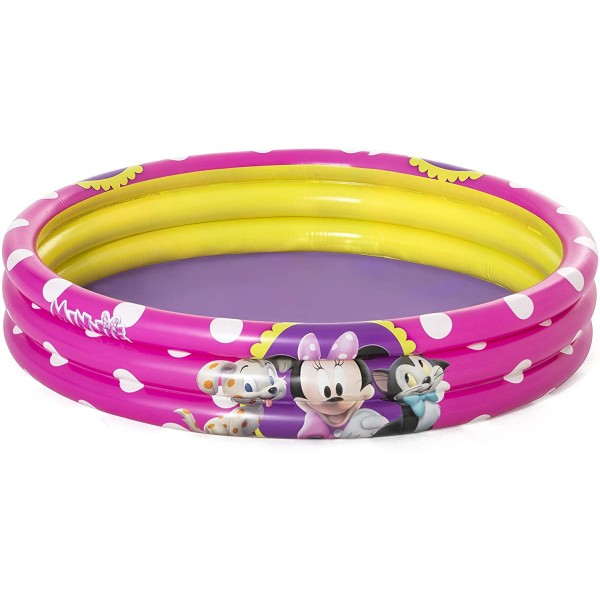 Bestway Minnie Mouse Inflatable 3-Ring Pool -101L