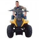 Myts 150CC Atv Quad Bike With Reverse & Carrier Yellow